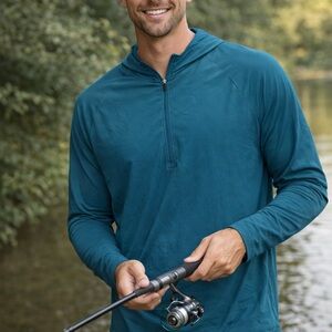 Realtree Teal Men's Hoodie